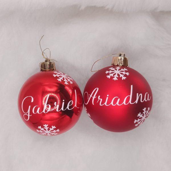 bolas de navidad personalizadas con nombre recuerdosbaby
