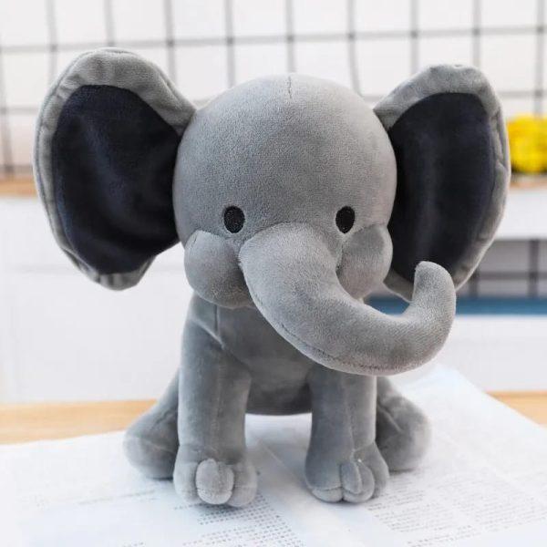 elefante peluche datos nacimiento bebe gris
