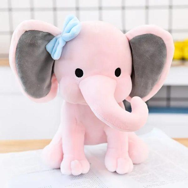 elefante peluche datos nacimiento bebe rosa