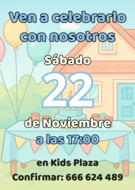 Invitación digital animada cumpleaños Bluey - Imagen 4